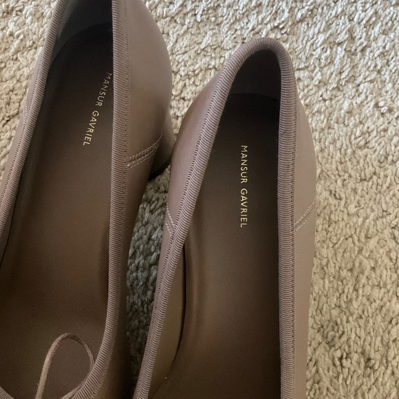 MANSUR GAVRIEL Dream Pump In Biscotto  Size 37 - Picture 4 of 10